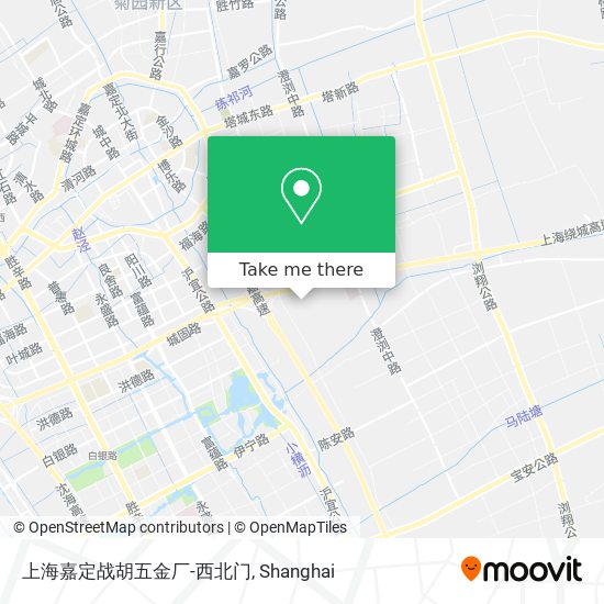 上海嘉定战胡五金厂-西北门 map