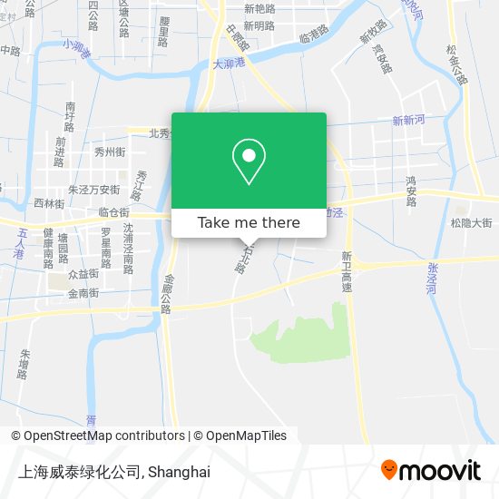 上海威泰绿化公司 map