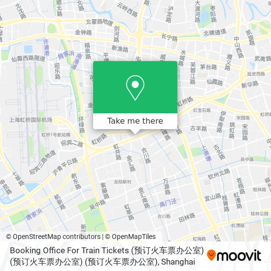 Booking Office For Train Tickets (预订火车票办公室) (预订火车票办公室) (预订火车票办公室) map