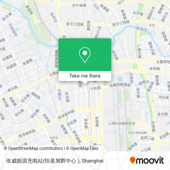 依威能源充电站(恒基旭辉中心 ) map