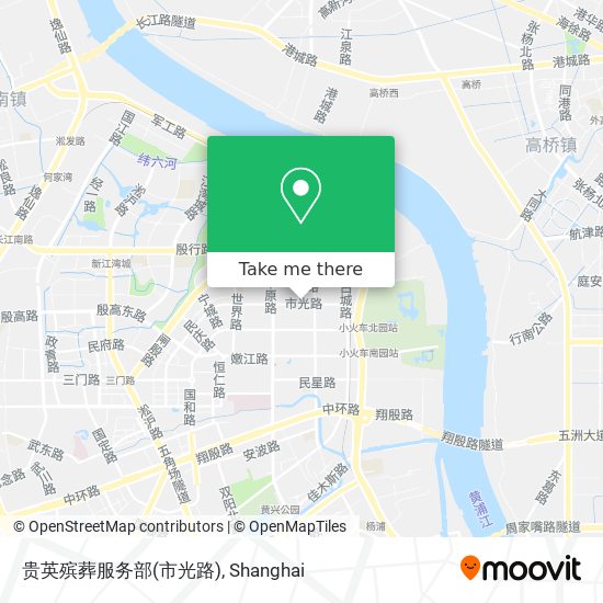 贵英殡葬服务部(市光路) map