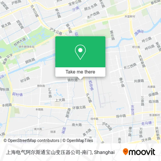 上海电气阿尔斯通宝山变压器公司-南门 map