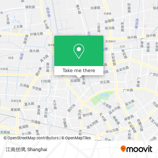 江南丝绸 map