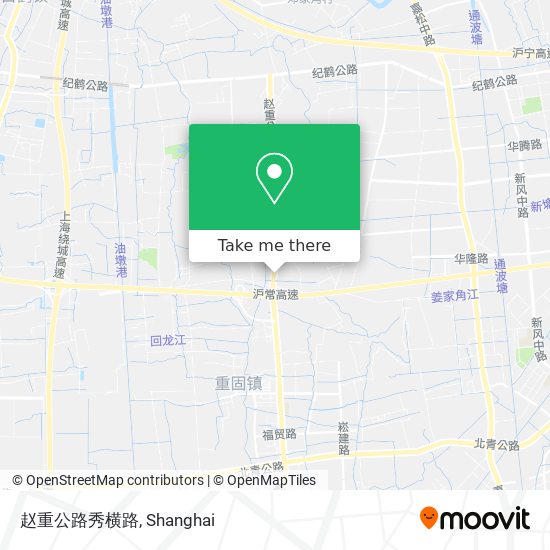 赵重公路秀横路 map