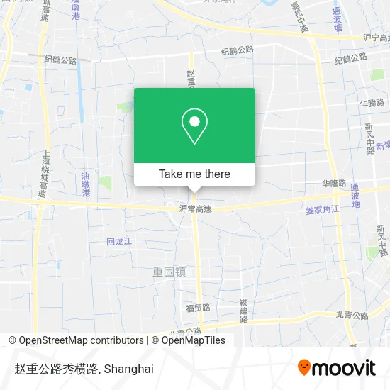 赵重公路秀横路 map