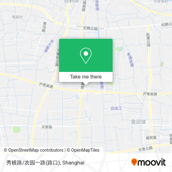 秀横路/农园一路(路口) map