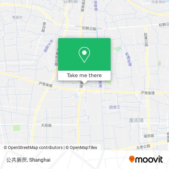 公共厕所 map