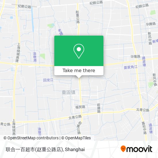 联合一百超市(赵重公路店) map