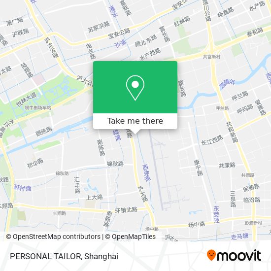PERSONAL TAILOR map