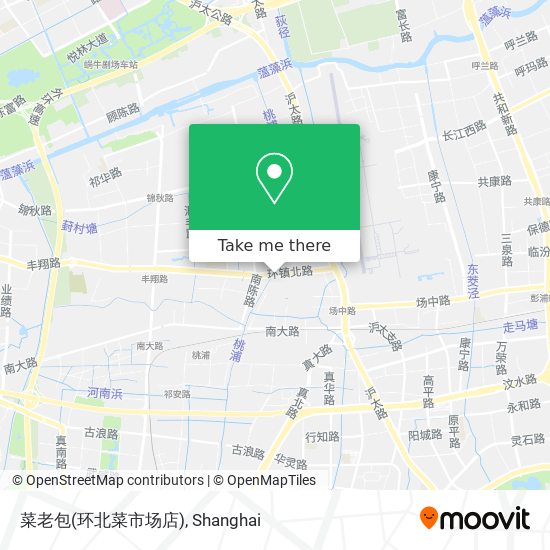 菜老包(环北菜市场店) map