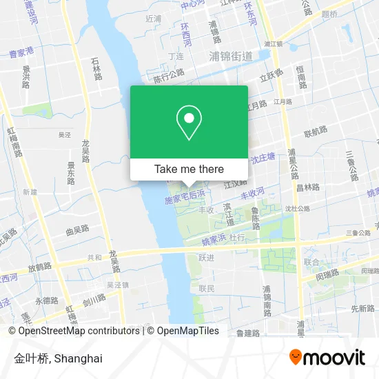 金叶桥 map