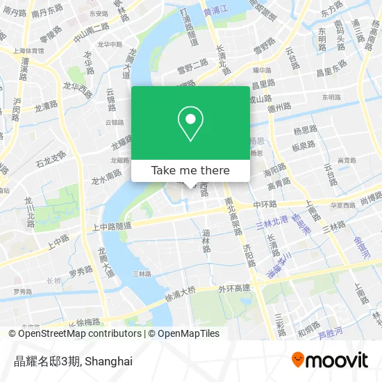 晶耀名邸3期 map