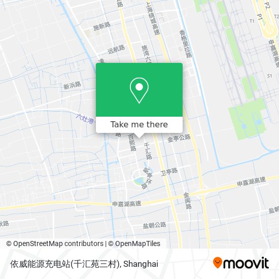 依威能源充电站(千汇苑三村) map