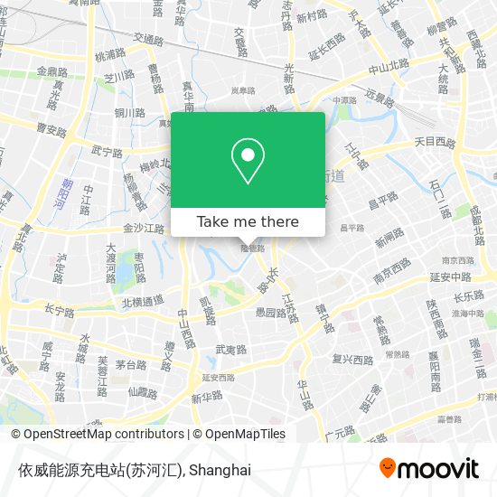 依威能源充电站(苏河汇) map