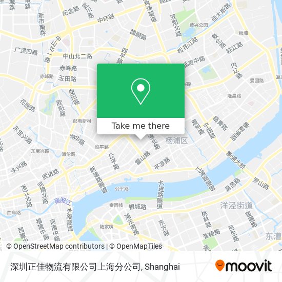 深圳正佳物流有限公司上海分公司 map