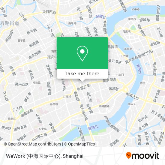 WeWork (中海国际中心) map