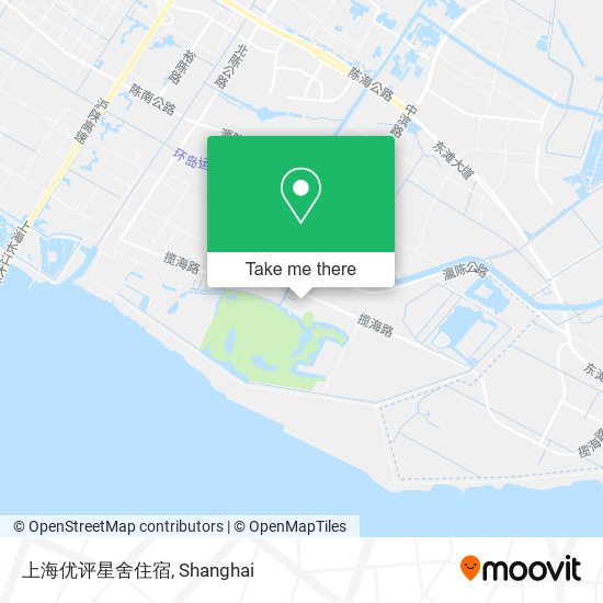 上海优评星舍住宿 map