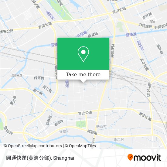圆通快递(黄渡分部) map