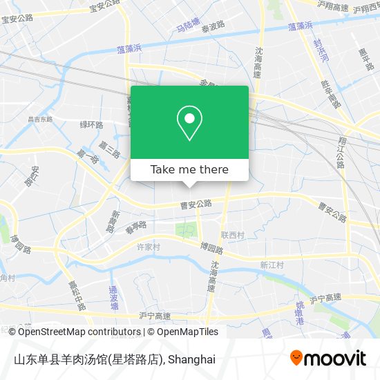 山东单县羊肉汤馆(星塔路店) map
