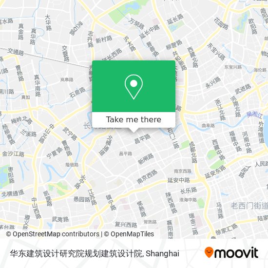 华东建筑设计研究院规划建筑设计院 map