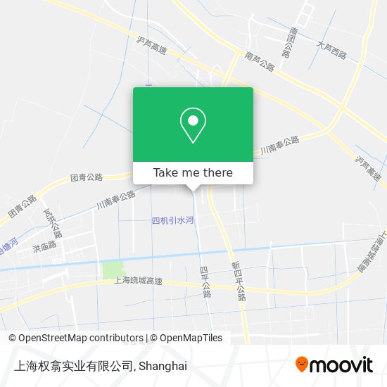 上海权翕实业有限公司 map