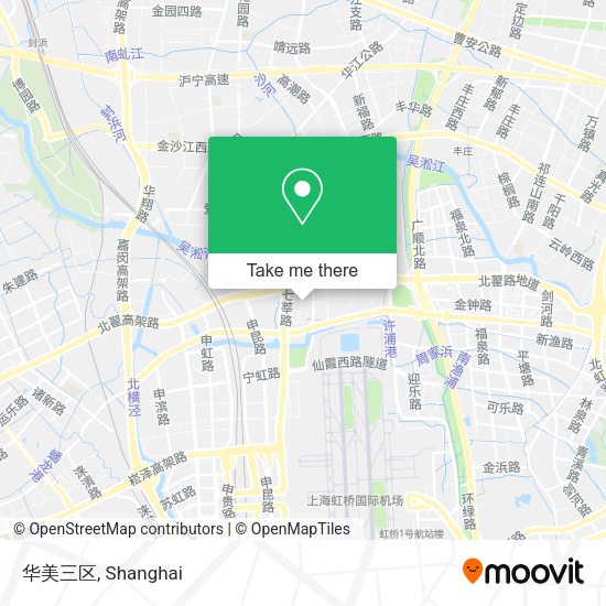 华美三区 map