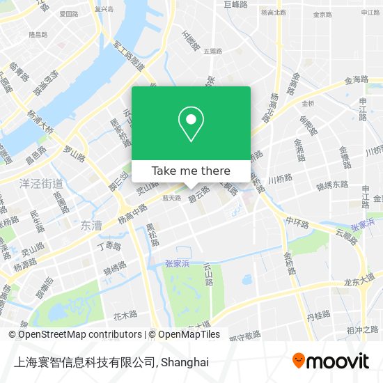 上海寰智信息科技有限公司 map