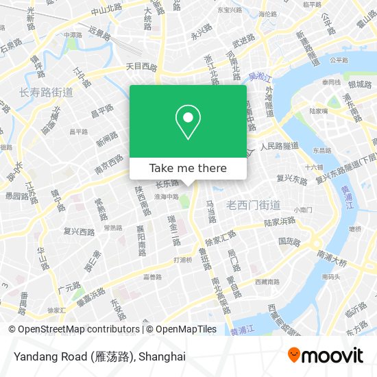 Yandang Road (雁荡路) map