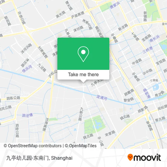 九亭幼儿园-东南门 map