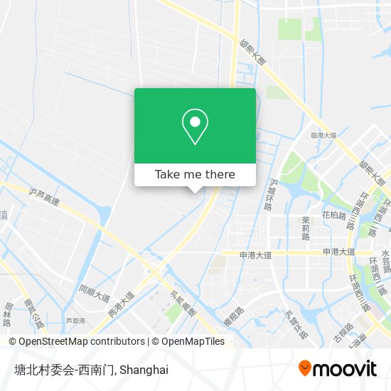 塘北村委会-西南门 map