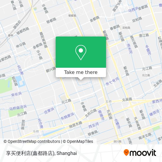 享买便利店(鑫都路店) map