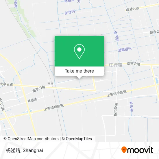 杨溇路 map