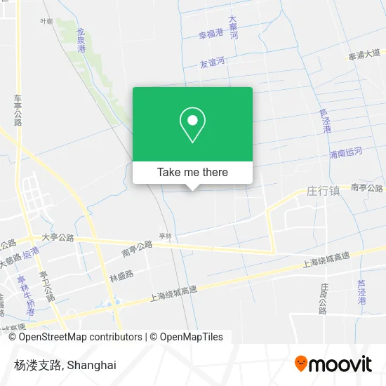 杨溇支路 map