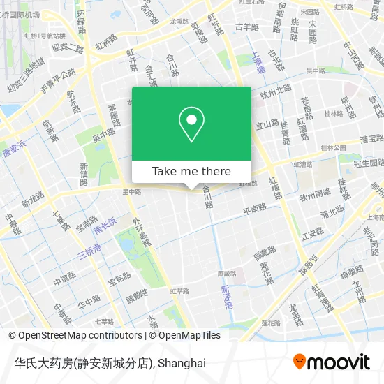 华氏大药房(静安新城分店) map