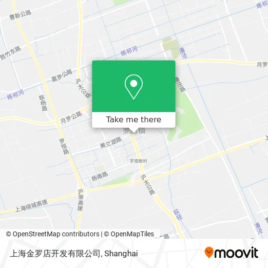 上海金罗店开发有限公司 map