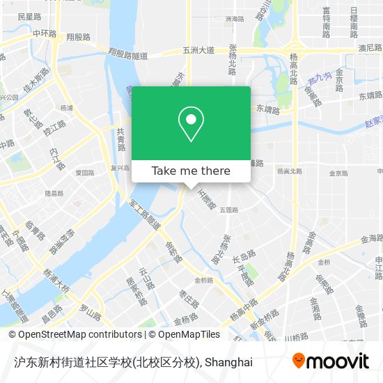 沪东新村街道社区学校(北校区分校) map