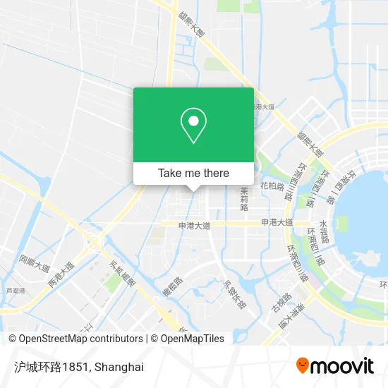 沪城环路1851 map