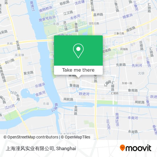 上海潼风实业有限公司 map