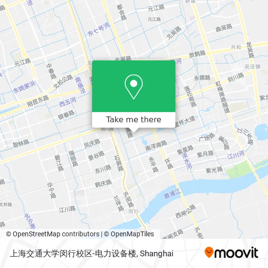 上海交通大学闵行校区-电力设备楼 map