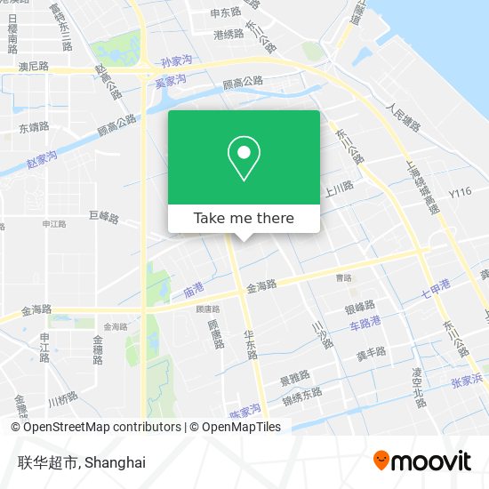 联华超市 map