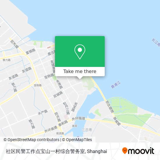 社区民警工作点宝山一村综合警务室 map