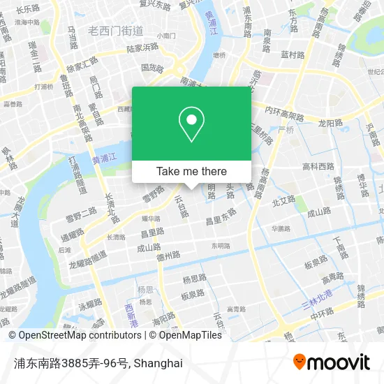 浦东南路3885弄-96号 map