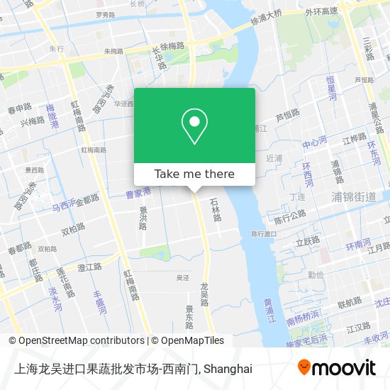 上海龙吴进口果蔬批发市场-西南门 map