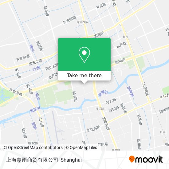 上海慧雨商贸有限公司 map