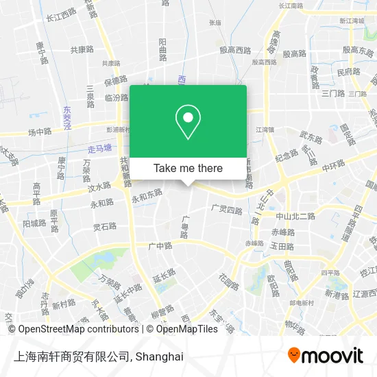 上海南轩商贸有限公司 map