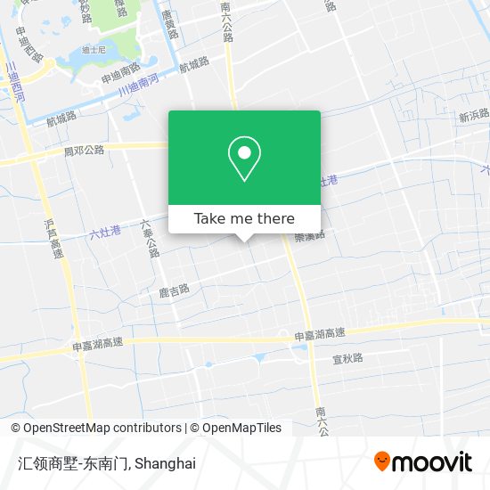 汇领商墅-东南门 map