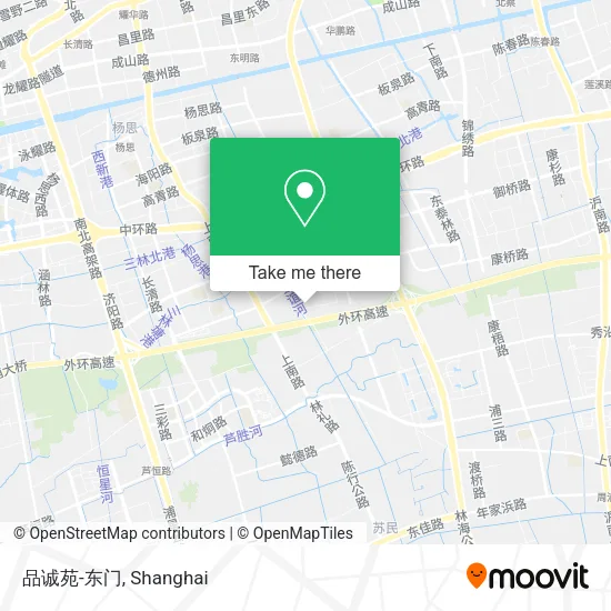 品诚苑-东门 map