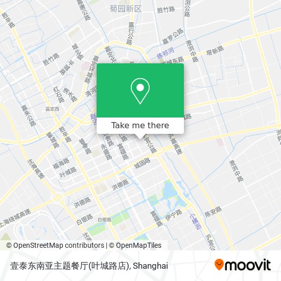 壹泰东南亚主题餐厅(叶城路店) map