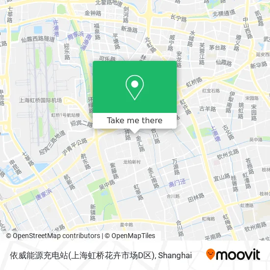 依威能源充电站(上海虹桥花卉市场D区) map