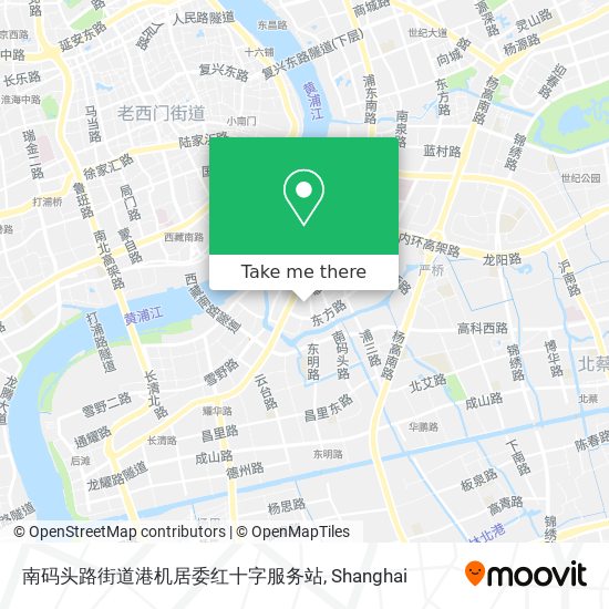 南码头路街道港机居委红十字服务站 map